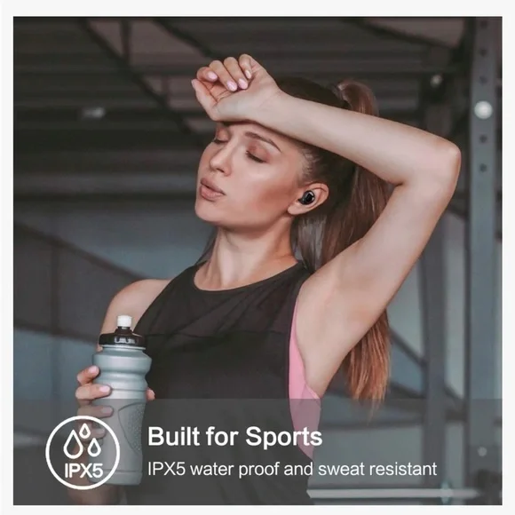 Zenvo polar white wireless earbuds